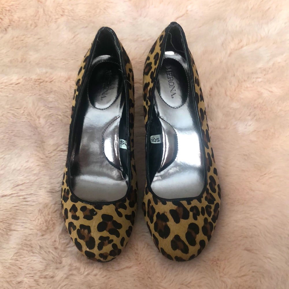 Merona leopard print heels